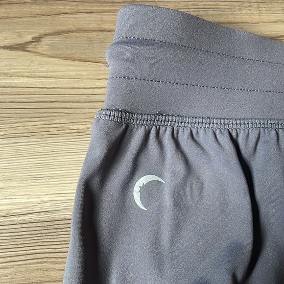 Zyia Active Peak Zipper Jogger Size S Gray Ankle-Zip Activewear Pant Athleisure - Picture 13 of 14